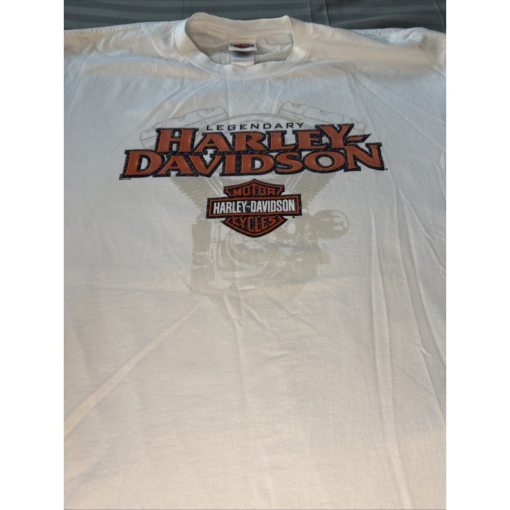 VtG‎ Y2K Legendary Harley Davidson Tee Shirt 2xl. READ